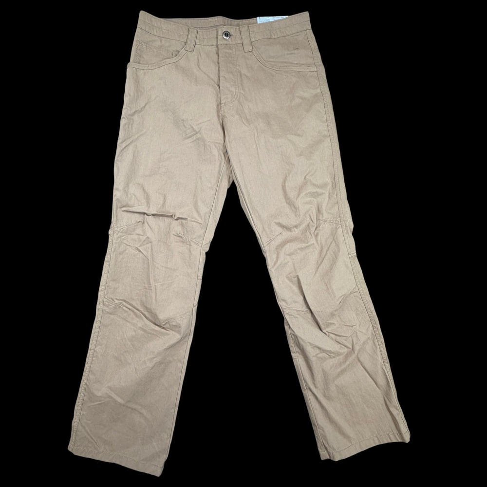 Patagonia Tenpenny Pants Mens 30x30 Regular Fit Ash Tan Organic Cotton Nylon NEW